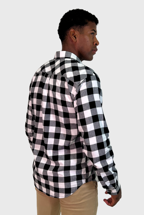 Camisa ML Xadrez Flanela Overshirt