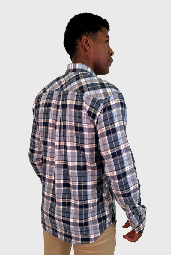 Camisa ML Xadrez Flanela Overshirt