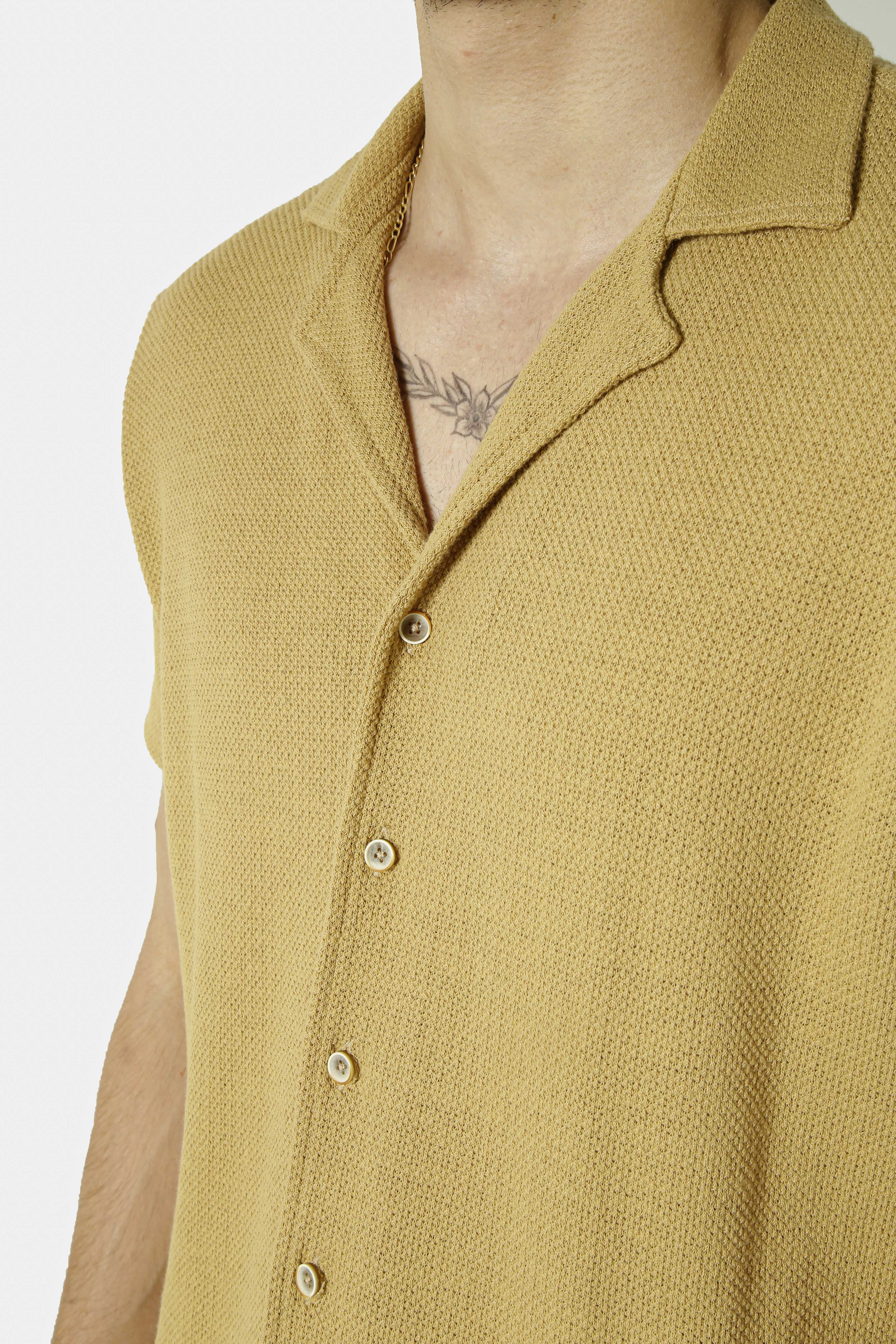 Camisa Positano MC Gola Esporte Textura