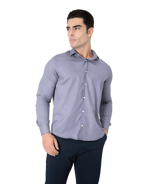Camisa ML Slim Tech Algodão Egípcio