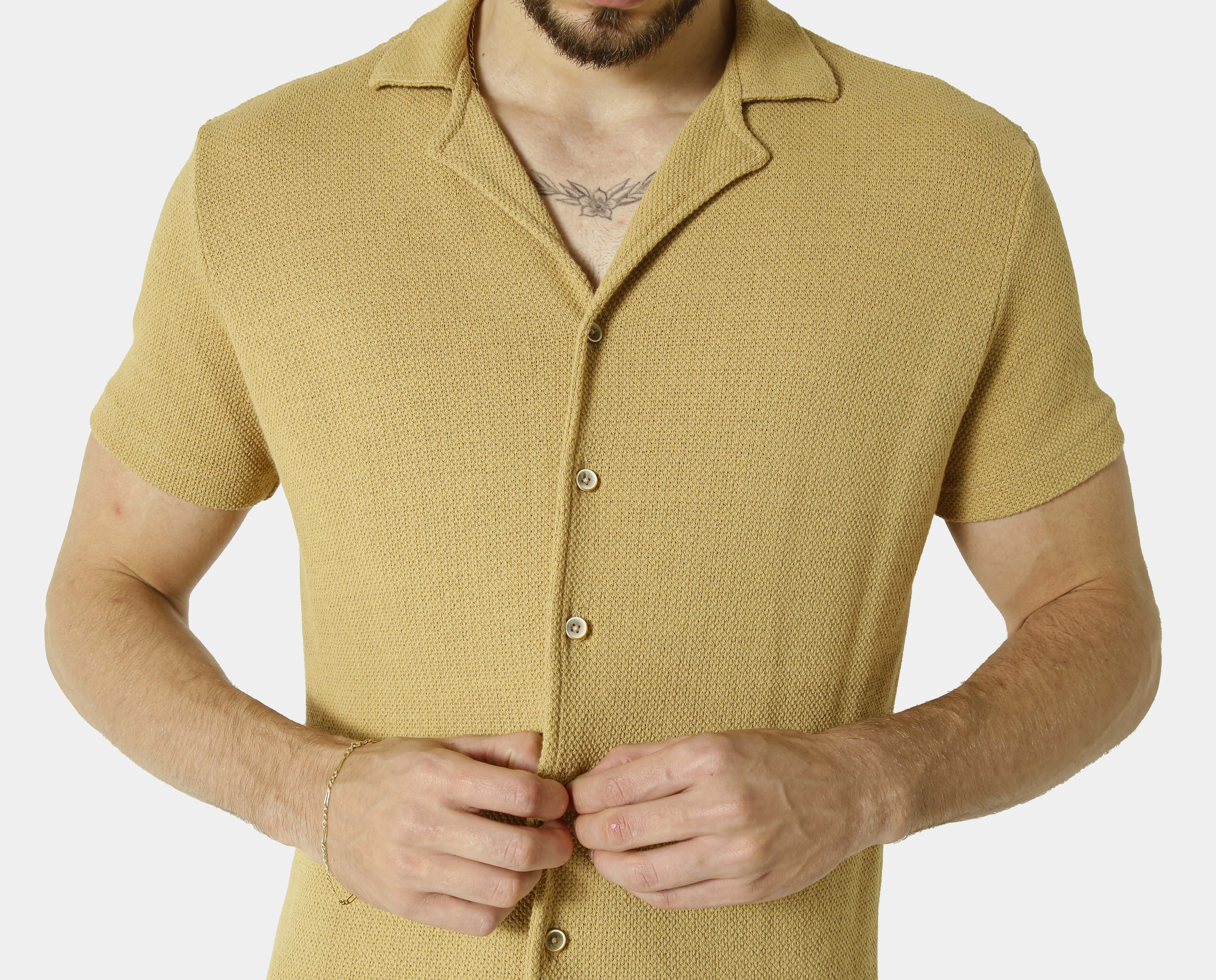 Camisa Positano MC Gola Esporte Textura