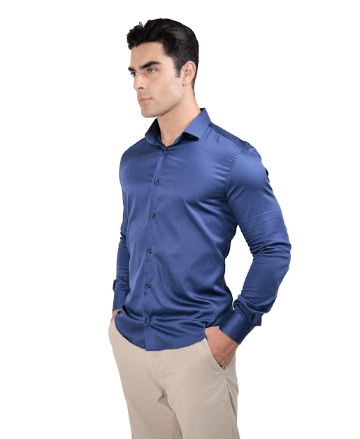 Camisa ML Slim Tech Algodão Egípcio