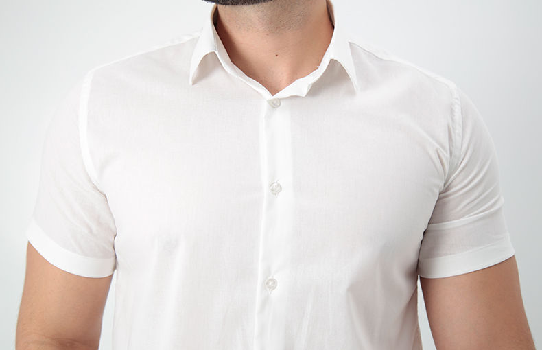 Camisa MC Slim Tech Algodão Egípcio