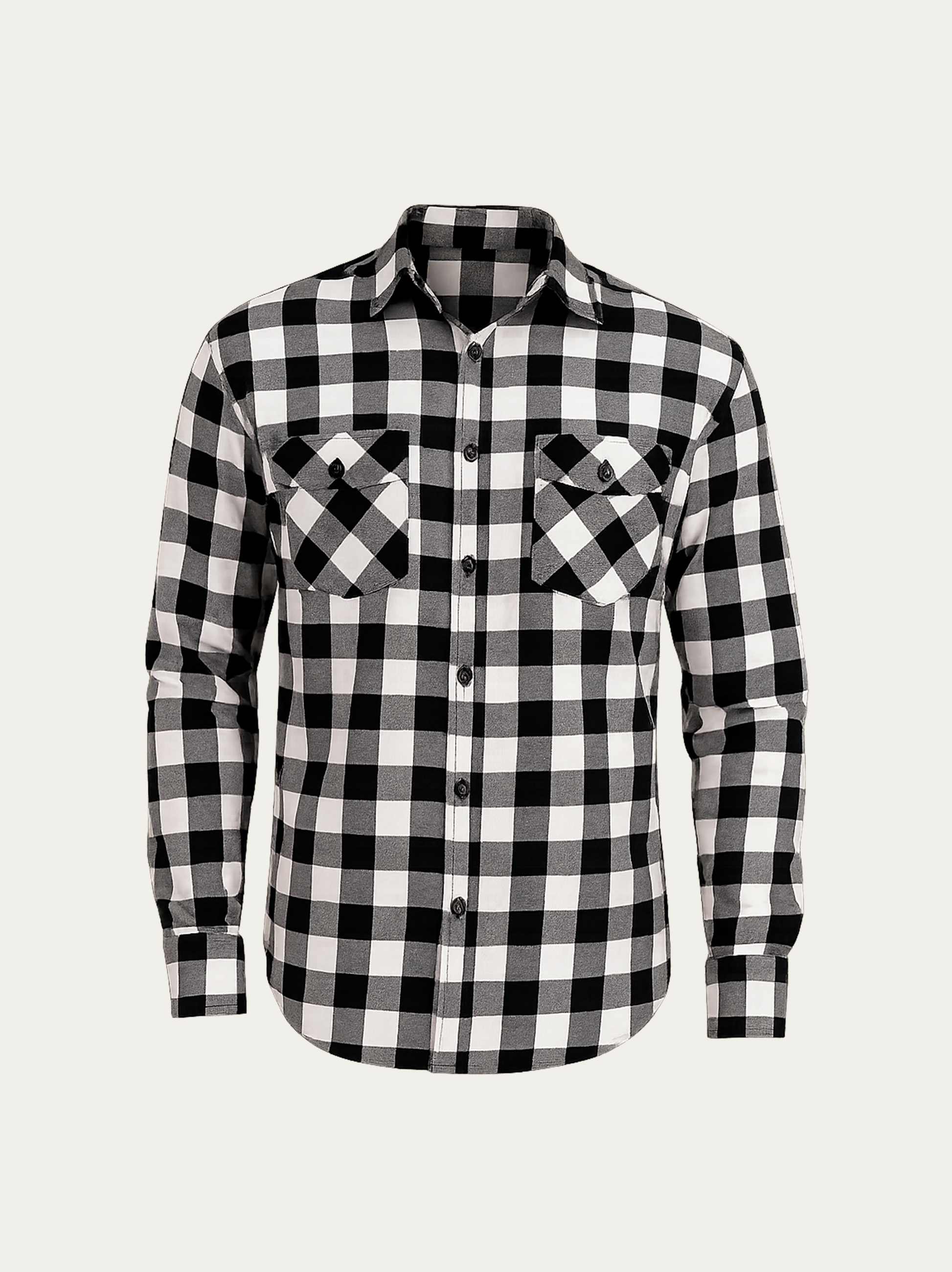 Camisa ML Xadrez Flanela Overshirt